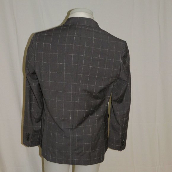 Domenico Vacca Super 130 Two Button Blazer 42R NWT - Picture 9 of 13